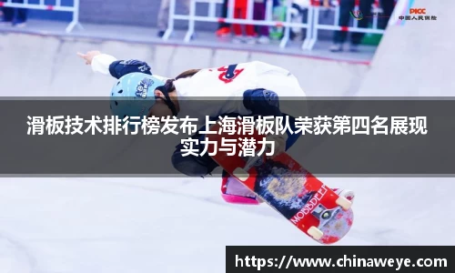 滑板技术排行榜发布上海滑板队荣获第四名展现实力与潜力