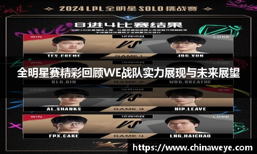 全明星赛精彩回顾WE战队实力展现与未来展望